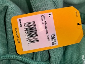 Lot of 2 Carhartt sweatshirts