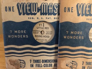 lot 175 image: Vintage View Master Viewer with Reels