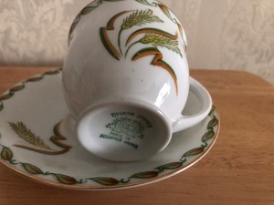 lot 81 image: Ohata China Tea Cup and Saucer