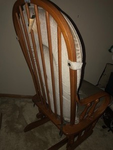 lot 64 image: Vintage Rocking Chair