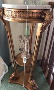 lot 51 image: Vintage Accent Table