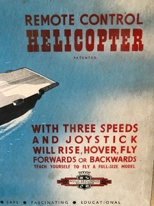 lot 171 image: Vintage Remote Control Helicopter
