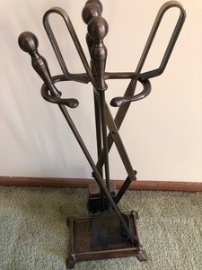 lot 133 image: Fireplace Tool Set
