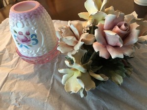 lot 109 image: Flower Figurines