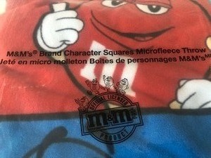lot 271 image: M&M Throw