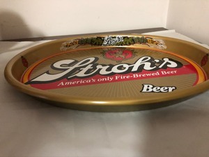 lot 283 image: Strohs Beer Tray