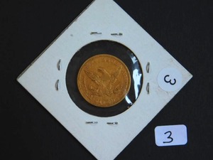 1861 Civil War Vintage $5 Liberty Gold Half Eagle  - NGC price guide for an  XF is $700