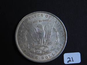 1896 Morgan Silver Dollar