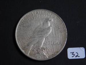 1923-D Peace Silver Dollar