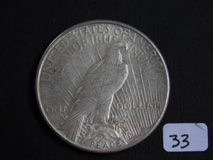 1923-S Peace Silver Dollar
