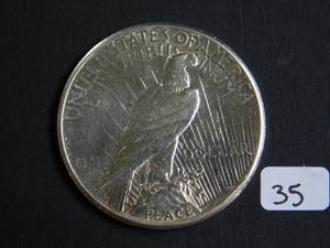 1927 BU Peace Silver Dollar
