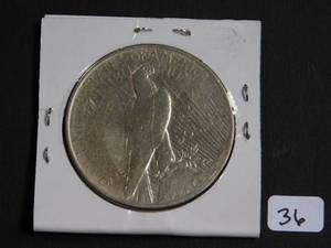 1934 BU Peace Silver Dollar