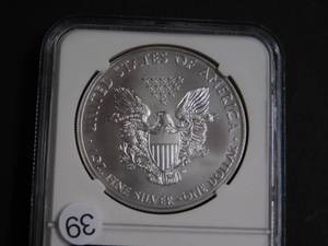 2011-S American Silver Eagle NGC MS69