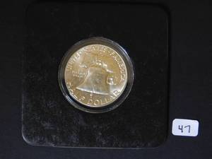 1962-D BU Franklin Half Dollar