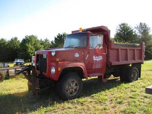 1982 Red L- Series Ford Dump Truck