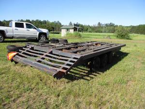 1998 All Steel Frame 20 ft Tri-Axle Trailer