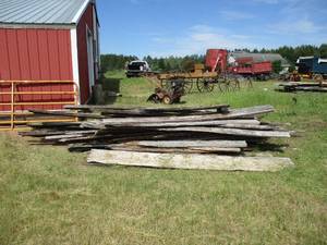 Lot of old weathered Planks