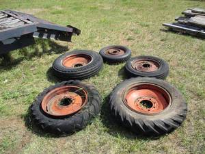 Lot of 5 used Tractor Tires