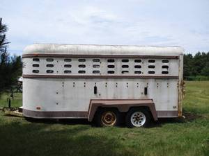 1984- 16 ft Triggs Horse Trailer