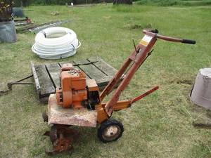 Montgomery Ward 5 HP Walk Behind Rototiller