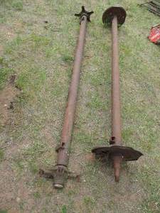 Pair of 8 ft. Axles