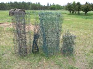 Lot of Garden Wire Fencing