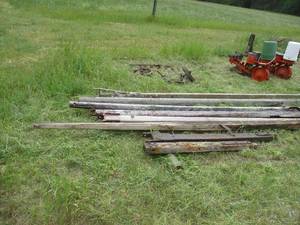 Lot of Wagon and Trailer Tongues
