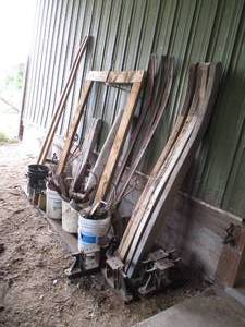 Lot of miscellaneous Sleigh Parts