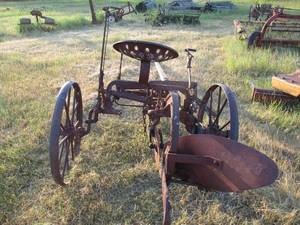 Vintage Single Bottom Plow