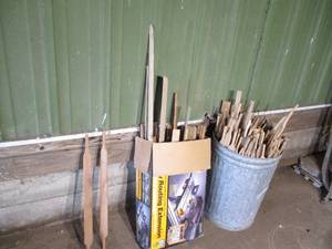 Lot of various Spindle Slats Wood Spokes