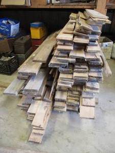 Lot of Rough Sawn Lumber