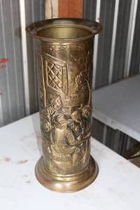 Copper Umbrella Vase