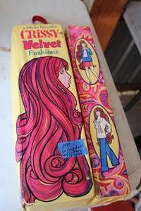 Crissy Velvet Fashions Doll with Clothes and Case (in original packaging)