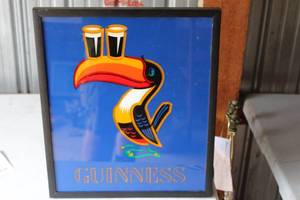 Vintage Guiness Display Light