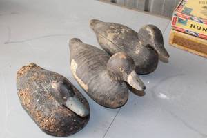 Lot of (3) Vintage Duck Decoys