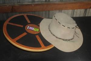 Household - Leather Bucket Cap, Got-Fit Exercise Device