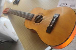 Vintage Wooden Mini 6-String Acoustic Guitar