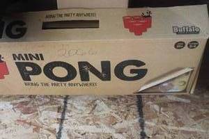 Vintage Buffalo Games & Puzzles Mini Pong Game