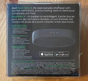 lot 65 image: Razer Nabu X Smart Band Fitness Activity Tracker