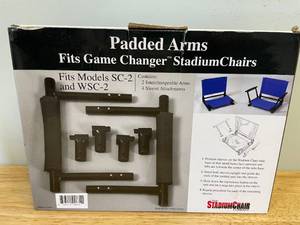 lot 85 image: Stadium Chair Padded Arm Accessories