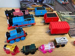 lot 90 image: Lot of Thomas The Train Toys, Minis and Books