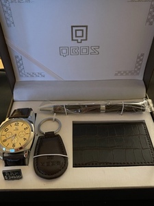 Qbos Mens Watch Gift Set