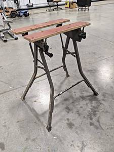 lot 72 image: Craftsman Folding Portable Work Table - Open Measures 39 x 22 x 32 Tall - NO SHIPPING