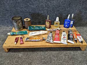 lot 145 image: Lot of Thread Locker, Gasket Maker and More - NO SHIPPING