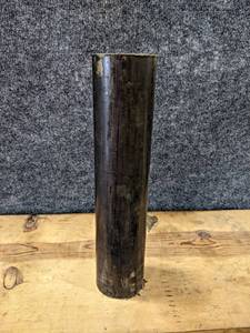 lot 182 image: Solid Brass Rod - 2-34 Diameter x 12-14 Length - Has a few Saw Cuts