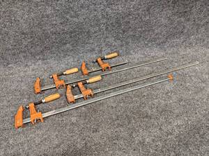lot 204 image: Lot of (4) Jorgenson Bar Clamps - Includes (3) 24 and (1) 6 - NO SHIPPING
