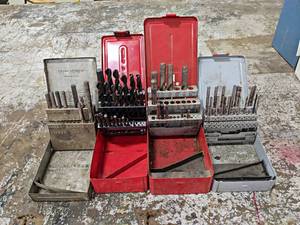 lot 212 image: Lot of (4) Drill Bit Sets