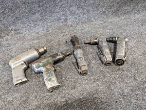 lot 220 image: Lot of (5) Assorted Pneumatic Tools