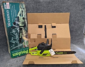 lot 245 image: Poulan Woodsman Model 2150 Gas Chainsaw - Unused in Original Box - 16 Bar