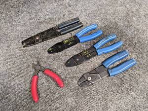 lot 281 image: SNAP-ON Wire Cutter, Wire Strippers, Crimpers and More